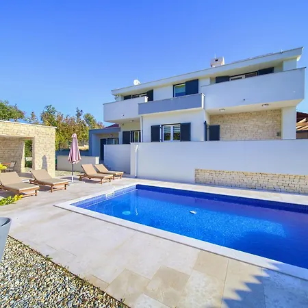 Villa With Pool Near, Sandy Beach, Quiet Area Traveler Tourist Agency Krk - Id 2215 *