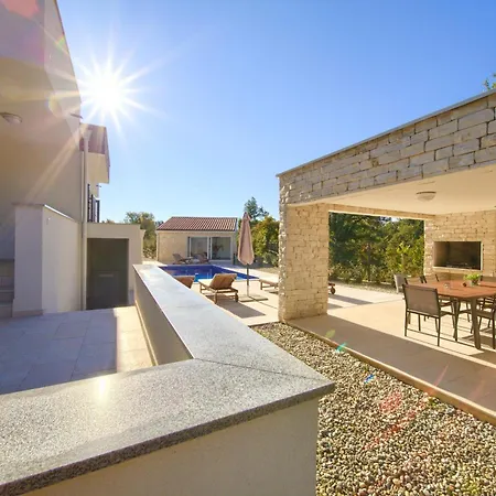Villa With Pool Near, Sandy Beach, Quiet Area Traveler Tourist Agency Krk - Id 2215 *
