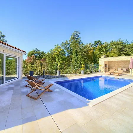 Villa With Pool Near, Sandy Beach, Quiet Area Traveler Tourist Agency Krk - Id 2215 *