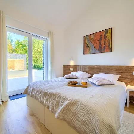 Villa With Pool Near, Sandy Beach, Quiet Area Traveler Tourist Agency Krk - Id 2215 *
