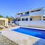 Villa With Pool Near, Sandy Beach, Quiet Area Traveler Tourist Agency Krk - Id 2215 *