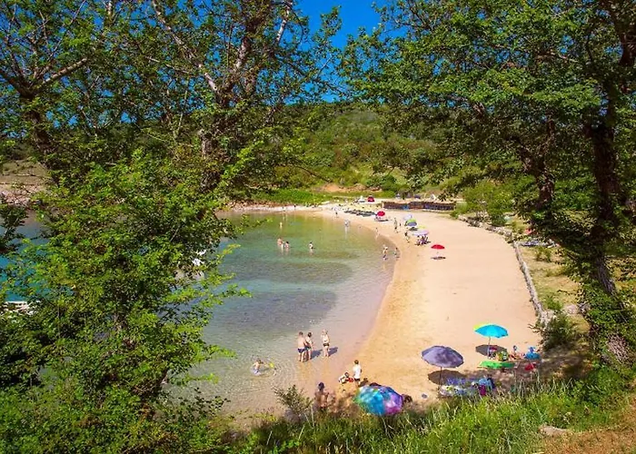 With Pool Near, Sandy Beach, Quiet Area Traveler Tourist Agency Krk - Id 2215 Risika