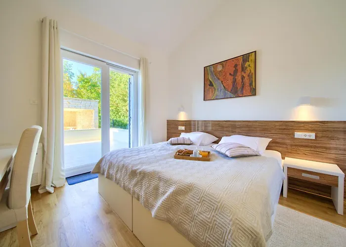 Vila With Pool Near, Sandy Beach, Quiet Area Traveler Tourist Agency Krk - Id 2215 *